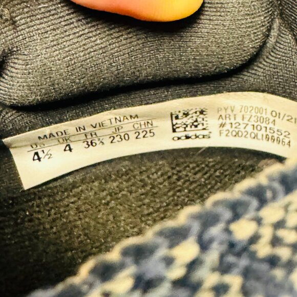 ADIDAS ULTRABOOST 2021 PRIMEBLUE Sashiko FZ3084 Men's Running Shoes Size 4.5 - Picture 6 of 6